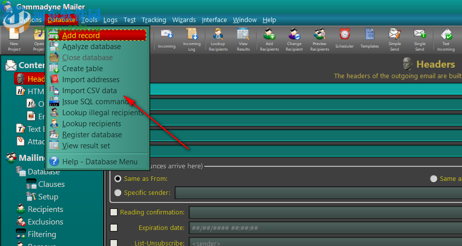 Gammadyne Mailer(电子邮件发送软件) 57.1 官方版