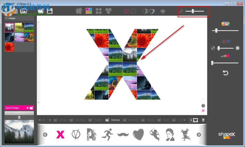 ShapeX(照片拼贴软件) 1.2 官方版