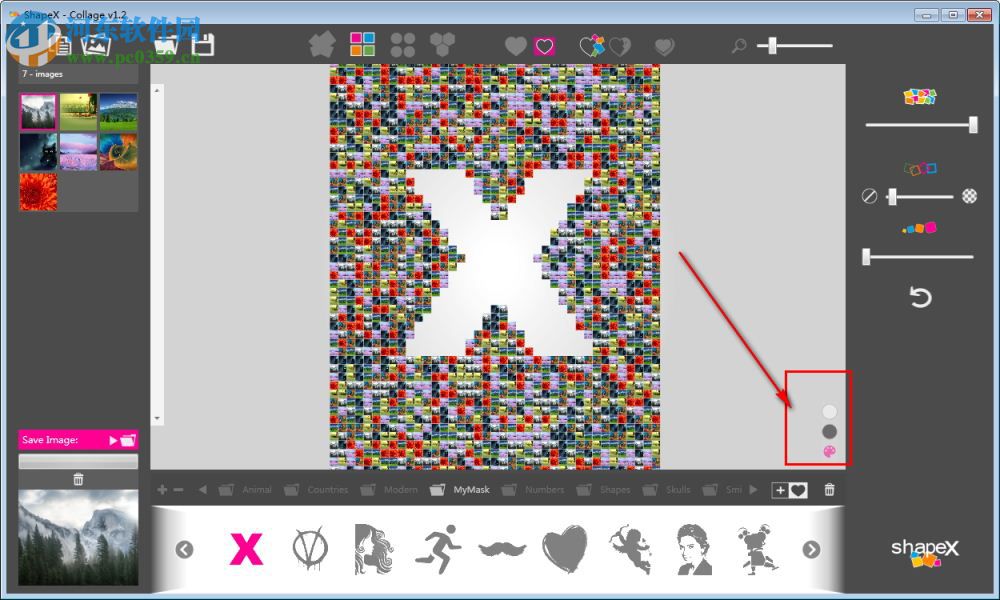 ShapeX(照片拼贴软件) 1.2 官方版