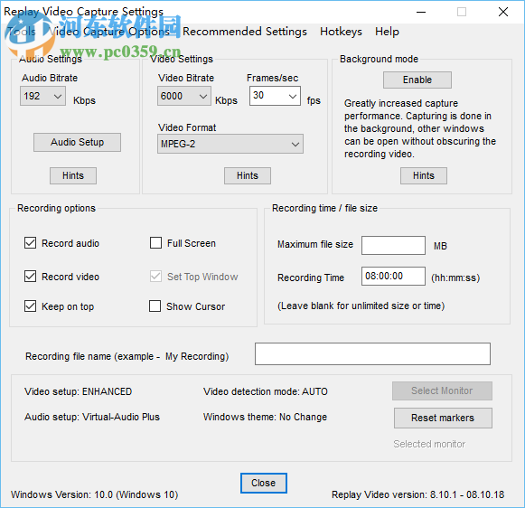 Replay Video Capture(全屏录制工具)