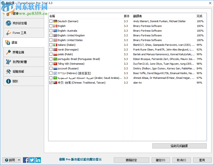 iTunesFusion(itunes同步备份助手) 3.3.0.0 免费版