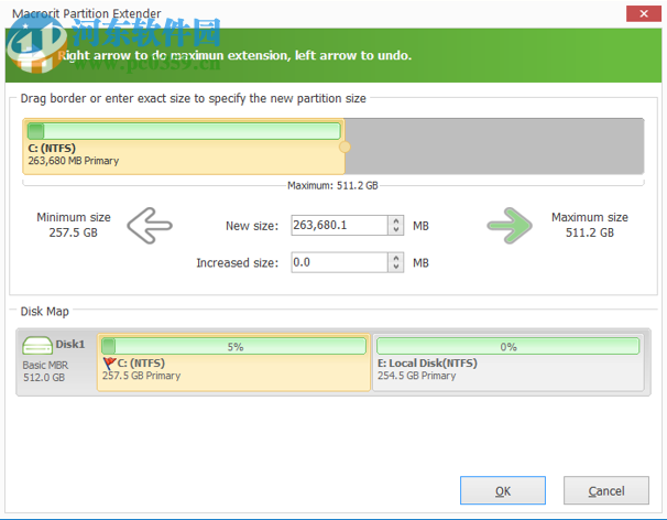 分区拓展器(Macrorit Partition Extender) 1.4.3 破解版