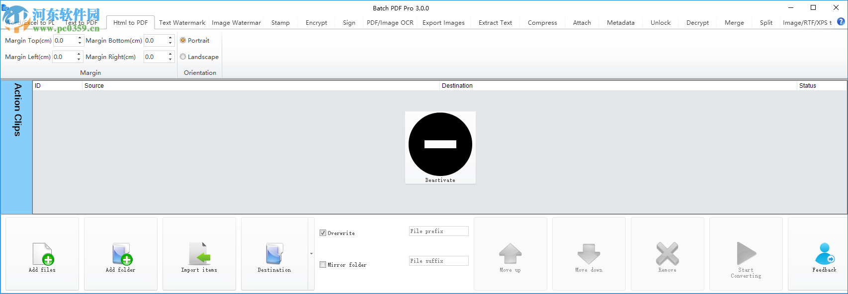 Batch PDF Pro(PDF批量处理工具) 3.0.0 官方版
