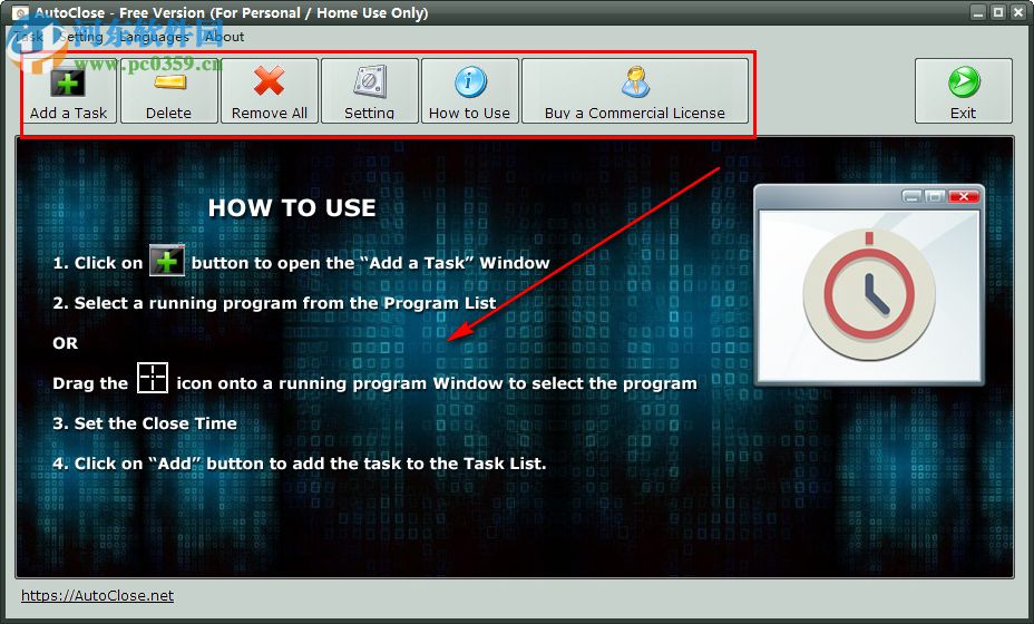 AutoClose(关机精灵) 2.1 免费版