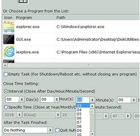 AutoClose(关机精灵) 2.1 免费版
