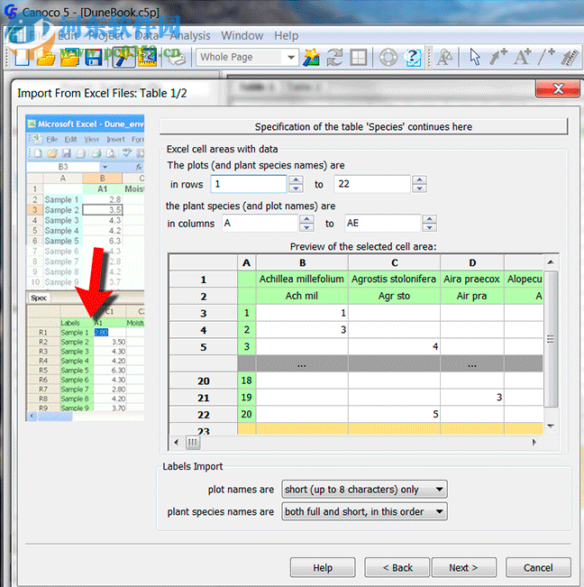 Canoco(生态数据处理软件) 5.02 免费版