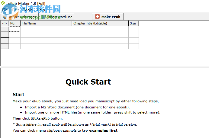 ePub Maker(电子书制作器) 1.8 免费版