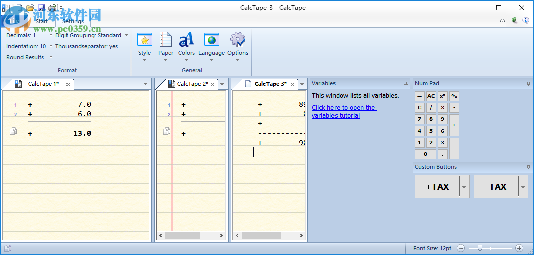 CalcTape(PC桌面计算器) 5.3.1 破解版