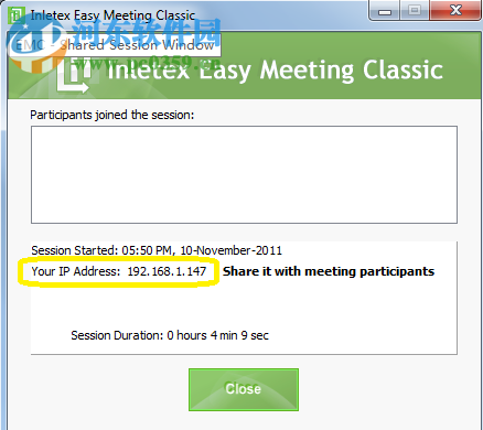 屏幕共享软件(Inletex Easy Meeting Classic) 4.2 绿色版