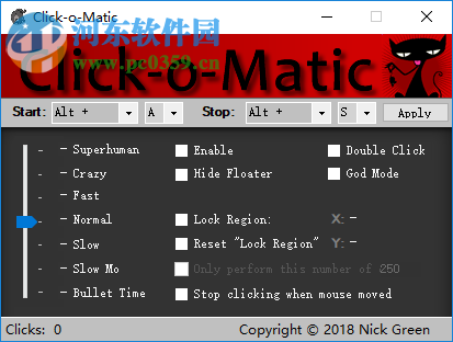 Click-o-Matic(鼠标点击工具) 1.5 免费版