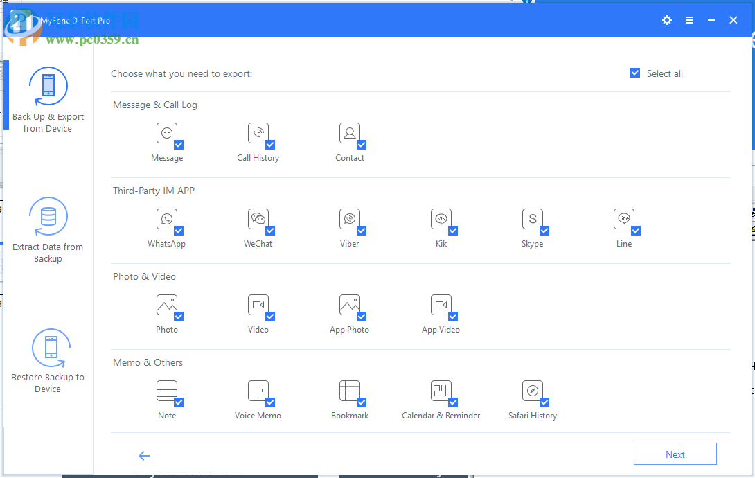 iMyfone D-Port(iOS设备数据导出工具) 3.0.0.29破解版