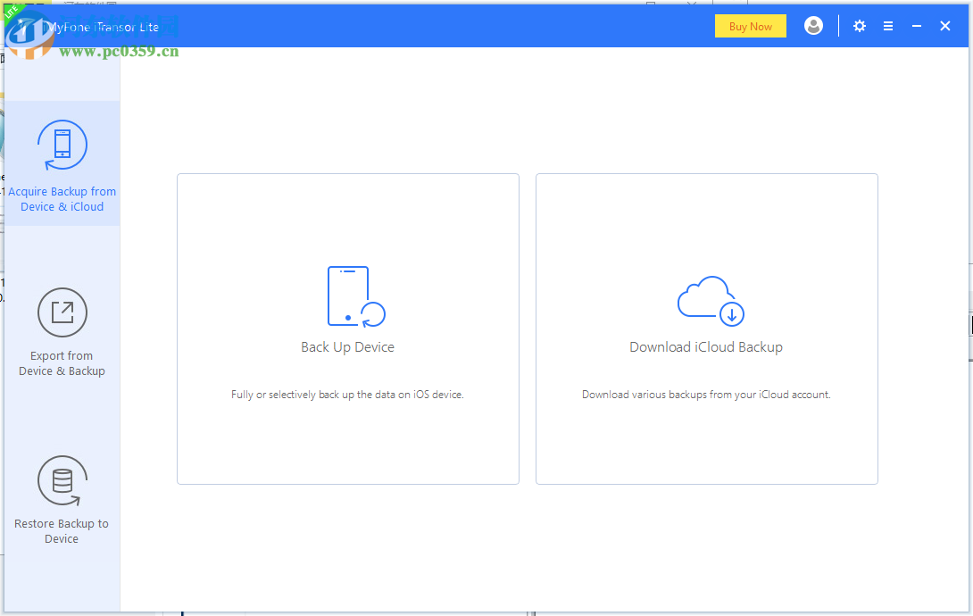 iMyFone iTransor Lite(iOS数据备份) 4.1.0.6 官方版