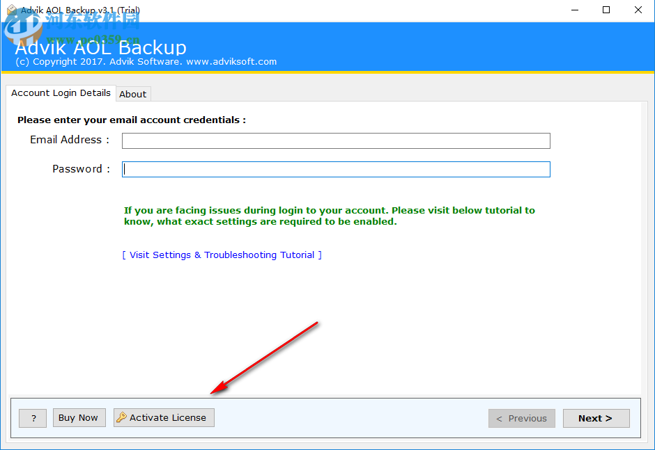 Advik AOL Backup(AOL邮件备份工具) 3.1 免费版