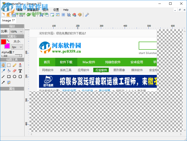 CapturePlus(屏幕截图工具) 3.0 绿色中文版