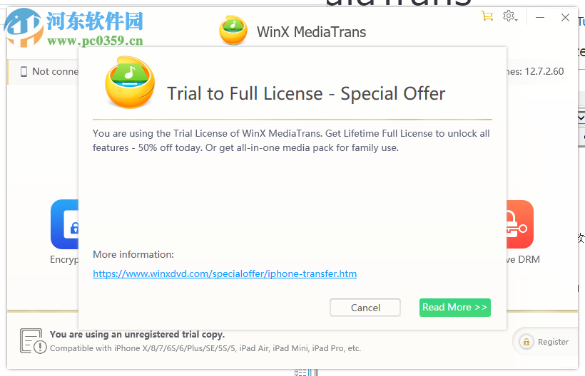WinX MediaTrans(ios设备管理软件) 6.4 官方版