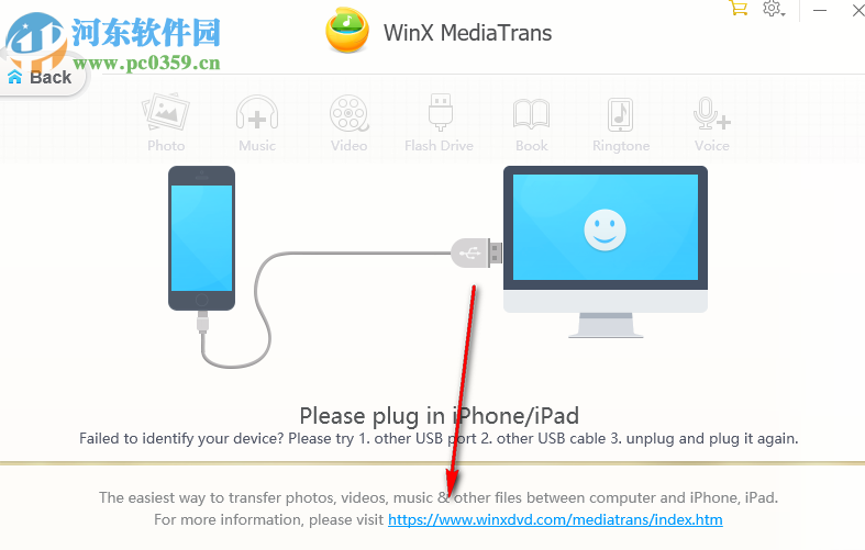 WinX MediaTrans(ios设备管理软件) 6.4 官方版