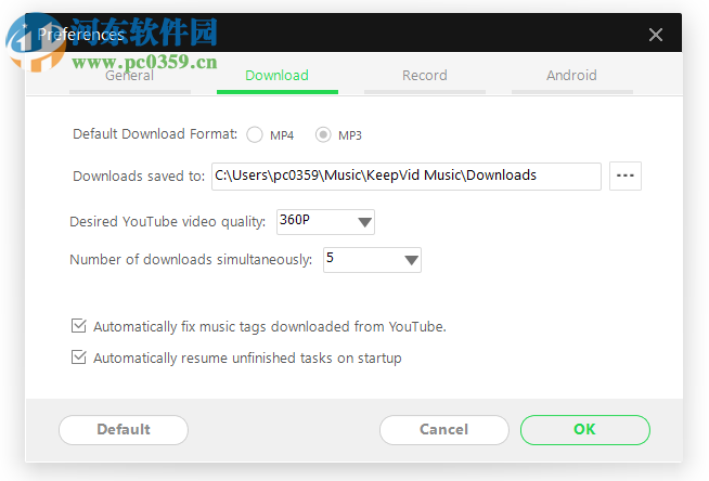 KeepVid Music(在线音频下载器) 8.3.0.2 破解版