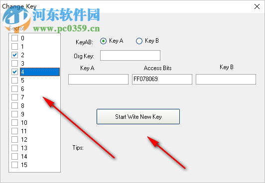 S50 Card Access bits Creator(m1卡密钥控制算法工具) 1.0 绿色版