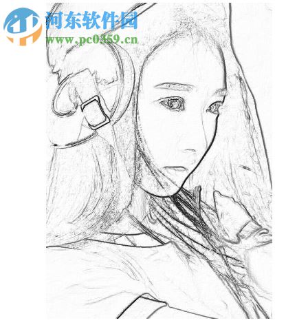 JPG图片转简笔画工具 1.0 免费版