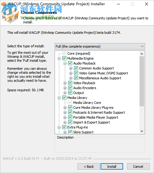 WACUP(音频播放器) 1.0.1.3276 官方版