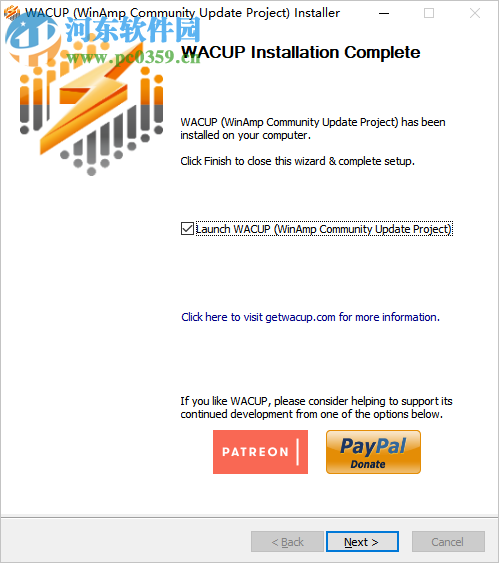 WACUP(音频播放器) 1.0.1.3276 官方版
