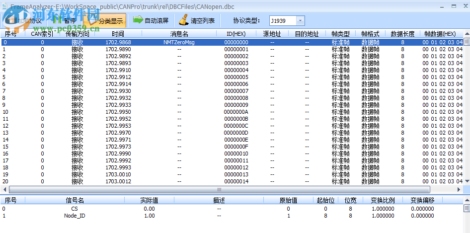 CANPro协议分析平台 1.50.2.367 官方版