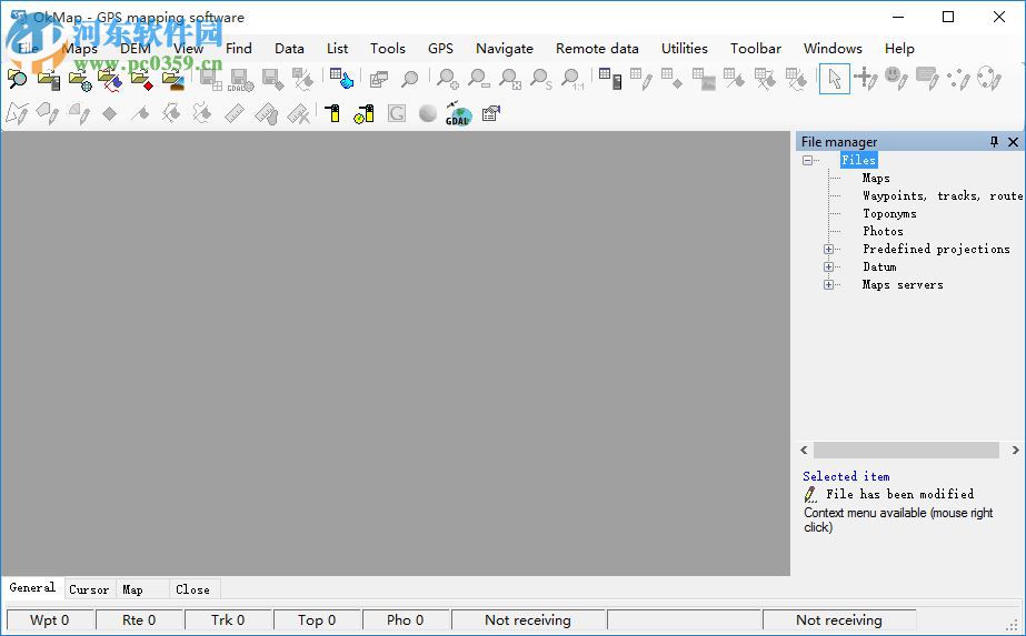 OkMap Desktop下载(GPS制图软件) 14.1.0 破解版