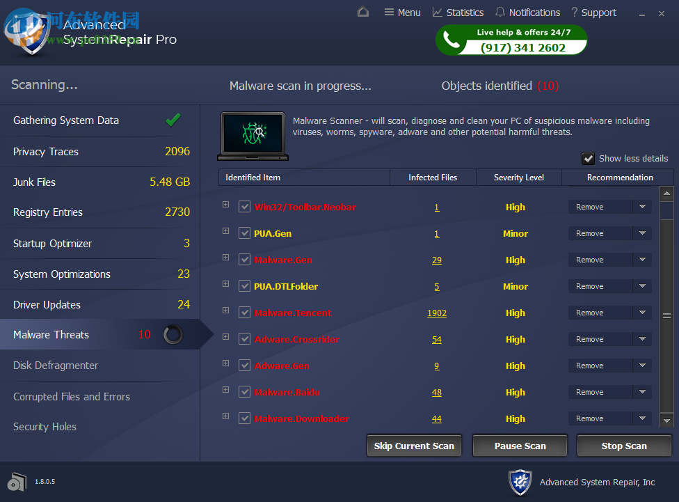 Advanced System Repair(高级系统修复工具) 1.8.0.5 破解版