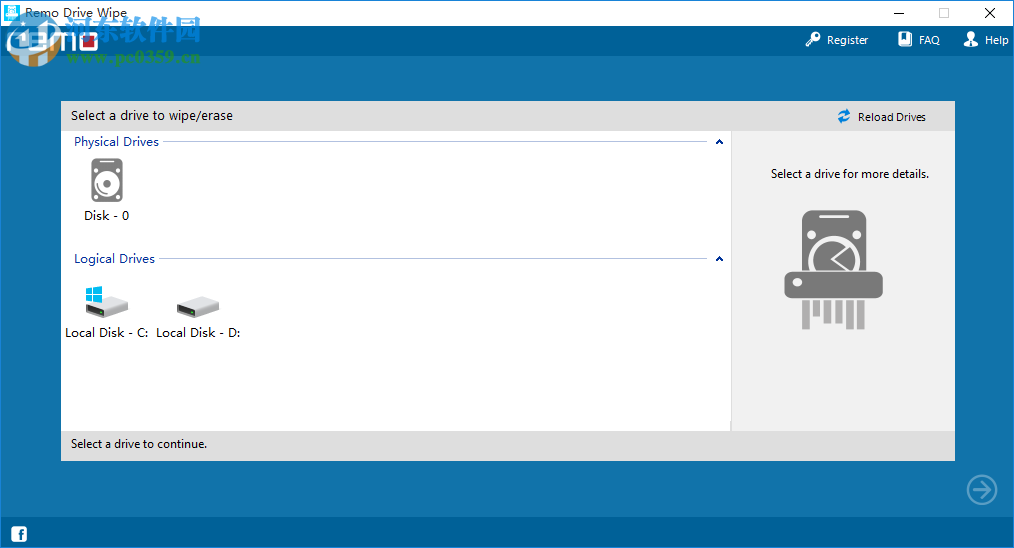 Remo Drive Wipe(磁盘数据擦除工具) 2.0.0.26 官方版