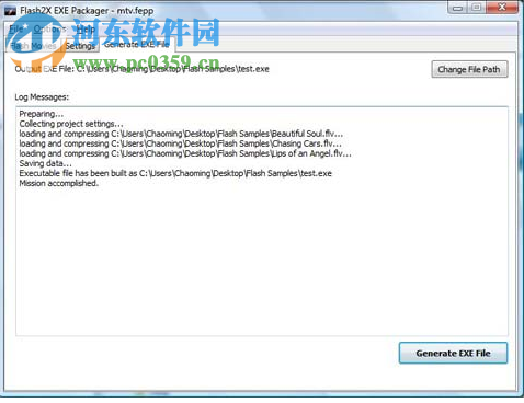 Flash2X EXE Packager Pro(Flash文件加密工具) 3.0.1 中文版