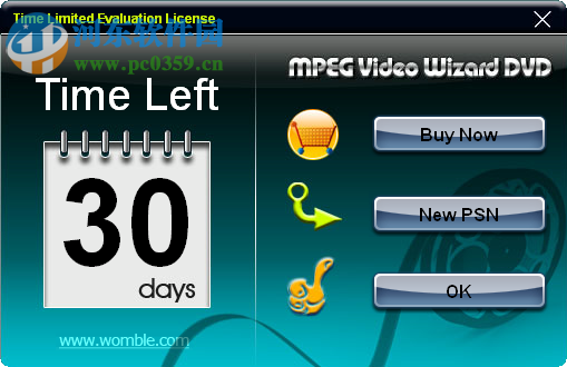 Womble MPEG Video Wizard DVD(电影魔方专业版) 5.0.1.110 免费中文版