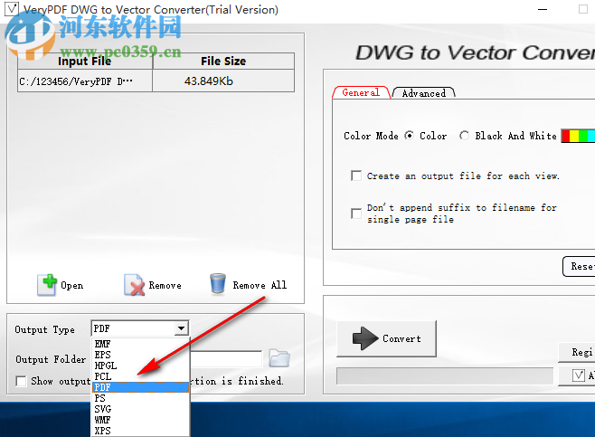 VeryPDF DWG to Vector Converter(Cad图纸转换器) 2.0 官方版