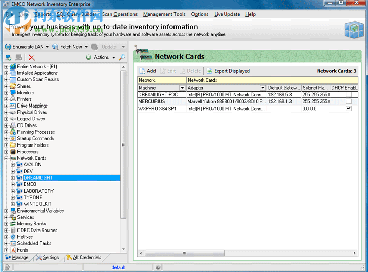 EMCO Network Inventory Enterprise(网络审计软件) 5.8.20.9981 破解版