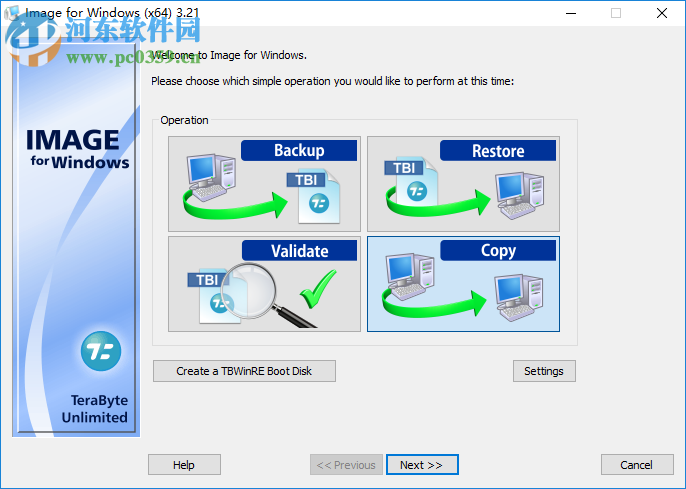 TeraByte Drive lmage Backup(<a href=/zt/systembackup/ target=_blank class=infotextkey>系统备份还原</a>工具) 3.21 免费版