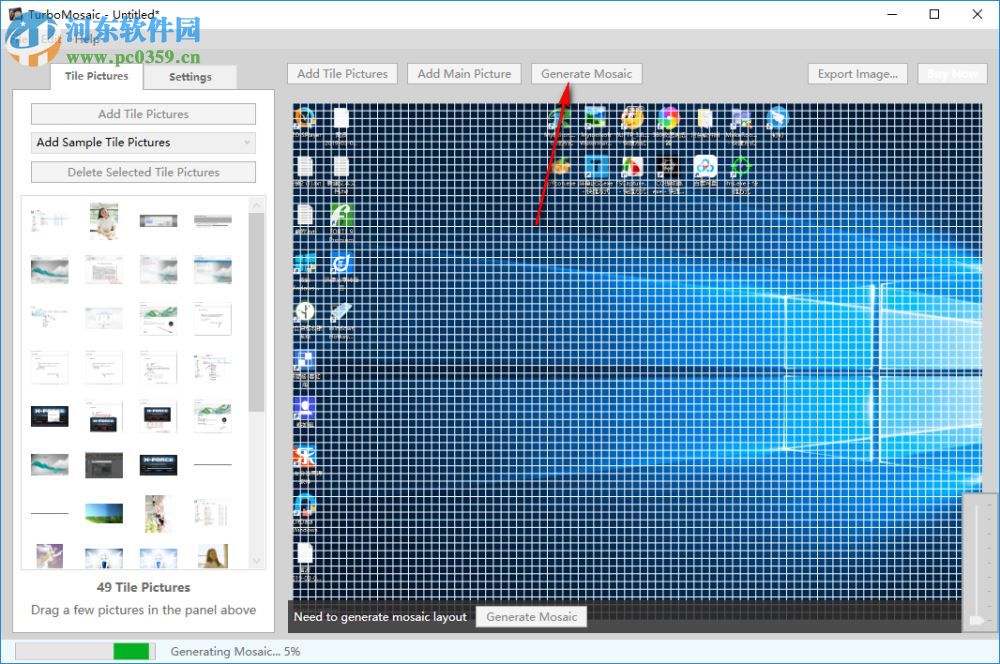 TurboMosaic(马赛克拼图制作软件) 3.0.9 官方版