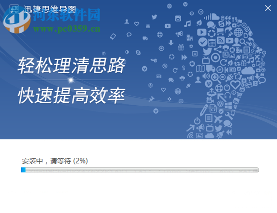 迅捷思维导图软件 1.0 官方版