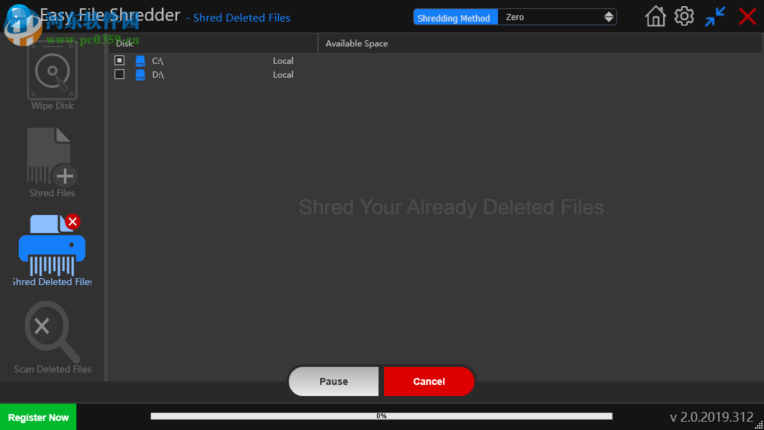Easy File Shredder(文件粉碎机) 2.0.2019.312 免费版