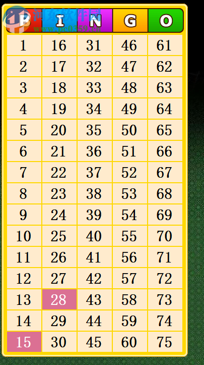 全能宾果(BINGO)抽奖软件 7.0.2.1 官方版