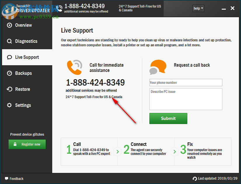 TweakBit Driver Updater(驱动程序更新程序) 2.0.1.8 免费版