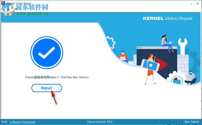 Kernel Video Repair(视频修复软件) 19.0 官方版