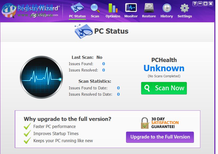 RegistryWizard(注册表错误修复工具) 3.5.19.504 免费版