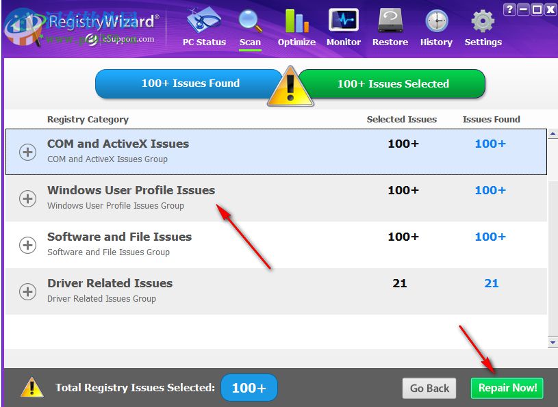 RegistryWizard(注册表错误修复工具) 3.5.19.504 免费版