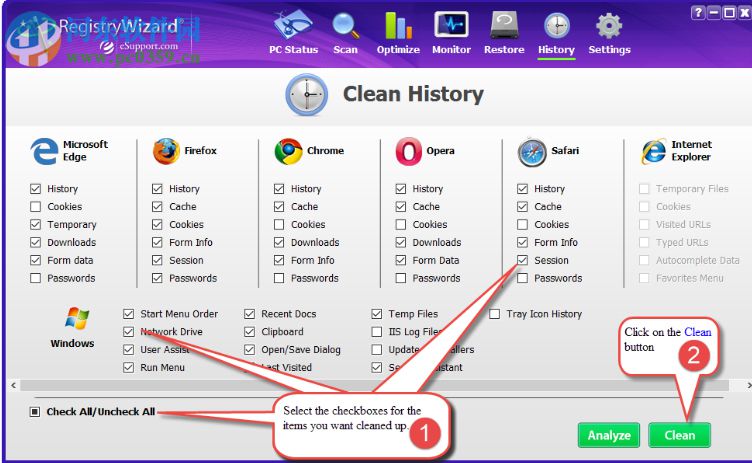 RegistryWizard(注册表错误修复工具) 3.5.19.504 免费版