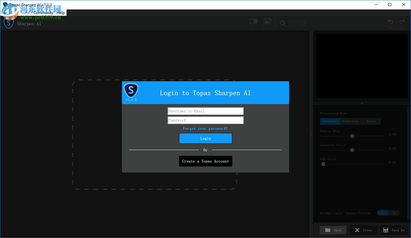 Topaz Sharpen AI(人工智能清晰锐化软件) 1.1.3 官方版