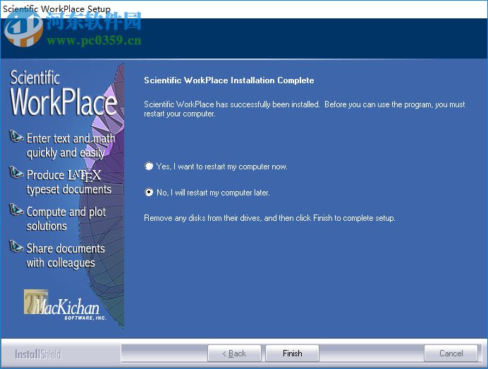 MacKichan Scientific Workplace(论文排版软件) 5.5.2960 免费版