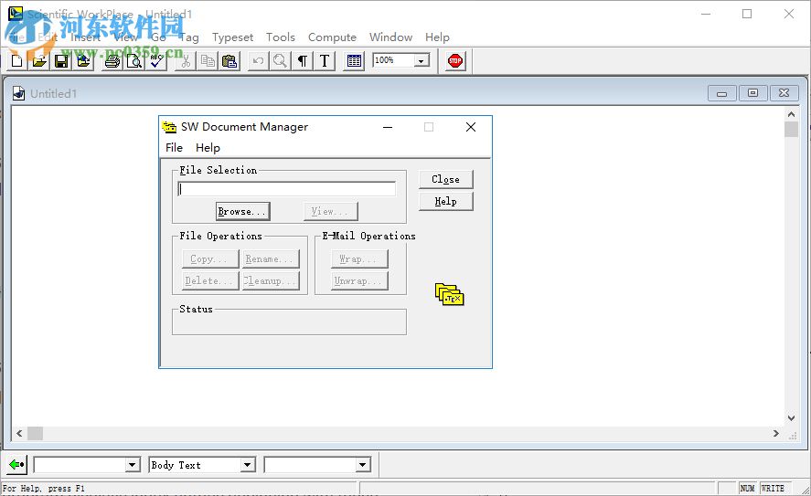 MacKichan Scientific Workplace(论文排版软件) 5.5.2960 免费版