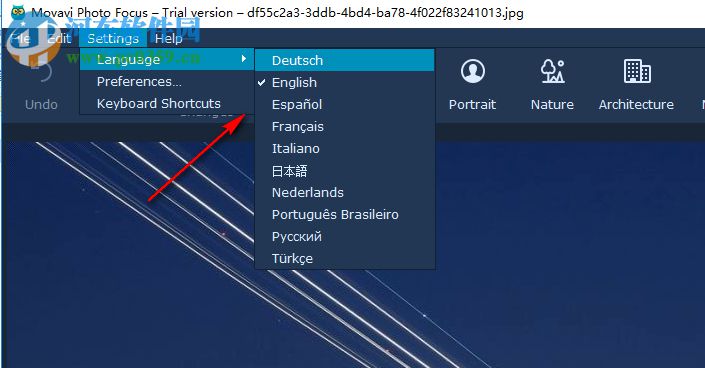 Movavi Photo Focus(图像模糊处理软件) 1.1.0 官方版