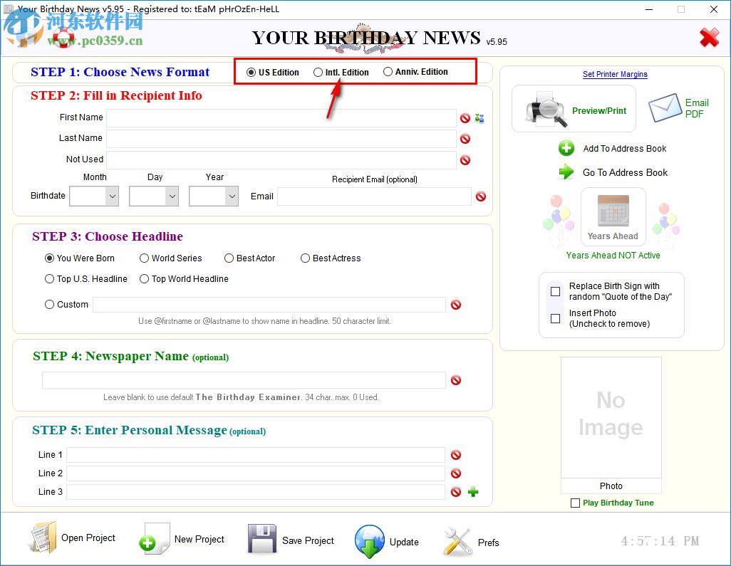 Your Birthday News 5.95 免费版