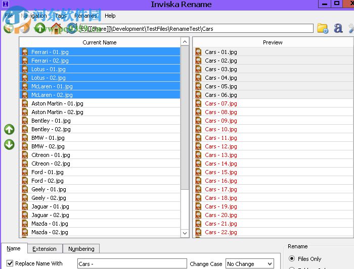 Inviska Rename(批量重命名软件) 12.0 官方版
