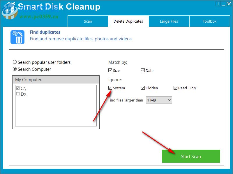Smart Disk Cleanup(磁盘清理软件) 2.2 官方版